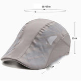 Maxbell Breathable Sun Hat Summer Driver Hat Sports Baseball Caps Golf Caps Cotton Light Gray