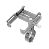 Maxbell Bicycle Phone Holder Mount Clamp Support MTB GPS Stand Mount  Silver