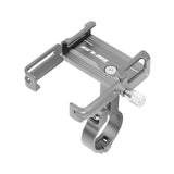 Maxbell Bicycle Phone Holder Mount Clamp Support MTB GPS Stand Mount  Silver
