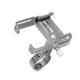 Maxbell Bicycle Phone Holder Mount Clamp Support MTB GPS Stand Mount  Silver