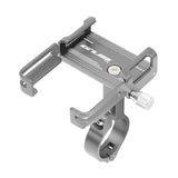 Maxbell Bicycle Phone Holder Mount Clamp Support MTB GPS Stand Mount  Silver