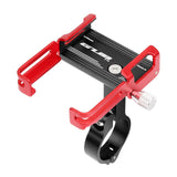 Maxbell Bicycle Phone Holder Mount Clamp Support MTB GPS Stand Mount  Black Red