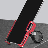 Maxbell Bicycle Phone Holder Mount Clamp Support MTB GPS Stand Mount  Black Red