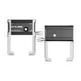 Maxbell Bicycle Phone Holder Mount Clamp Support MTB GPS Stand Mount  Black Silver