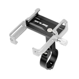 Maxbell Bicycle Phone Holder Mount Clamp Support MTB GPS Stand Mount  Black Silver