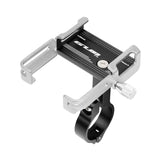 Maxbell Bicycle Phone Holder Mount Clamp Support MTB GPS Stand Mount  Black Silver