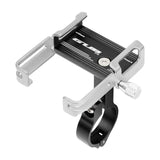 Maxbell Bicycle Phone Holder Mount Clamp Support MTB GPS Stand Mount  Black Silver