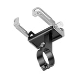 Maxbell Bicycle Phone Holder Mount Clamp Support MTB GPS Stand Mount  Black Silver