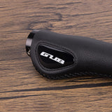 Maxbell Leather Bicycle Handlebar Grips Shock Absorbing for Mountain Road Bike