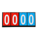 Maxbell Portable Score Keeper Tabletop Scoreboard for Basketball Outdoor Sports