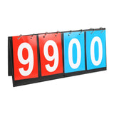 Maxbell Portable Score Keeper Tabletop Scoreboard for Basketball Outdoor Sports