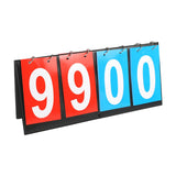 Maxbell Portable Score Keeper Tabletop Scoreboard for Basketball Outdoor Sports