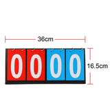 Maxbell Portable Score Keeper Tabletop Scoreboard for Basketball Outdoor Sports