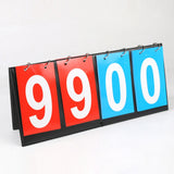 Maxbell Portable Score Keeper Tabletop Scoreboard for Basketball Outdoor Sports
