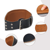 Maxbell PU Leather Weight Lifting Belt Black Training Gym Building UniversalWomen XL