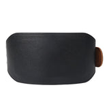 Maxbell PU Leather Weight Lifting Belt Black Training Gym Building UniversalWomen XL