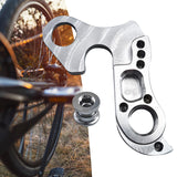 Maxbell Derailleur Hanger Parts Frame Gear Bicycle Stainless Bike Silver