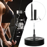 Maxbell Heavy Duty Weight Loading Pin Holder Rack for Workout Fitness Weightlifting