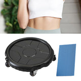 Maxbell Abdominal Trainer Roller Disc 4 Universal Wheels Body Building Home Use