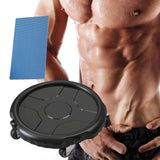 Maxbell Abdominal Trainer Roller Disc 4 Universal Wheels Body Building Home Use