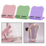 Maxbell Slant Board Calf Stretcher Calf Stretch Wedge Plastic for Legs Calves Heel Pink