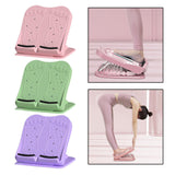 Maxbell Slant Board Calf Stretcher Calf Stretch Wedge Plastic for Legs Calves Heel Pink