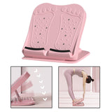 Maxbell Slant Board Calf Stretcher Calf Stretch Wedge Plastic for Legs Calves Heel Pink