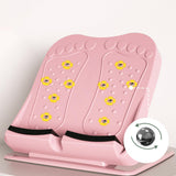 Maxbell Slant Board Calf Stretcher Calf Stretch Wedge Plastic for Legs Calves Heel Pink