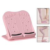 Maxbell Slant Board Calf Stretcher Calf Stretch Wedge Plastic for Legs Calves Heel Pink