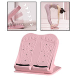 Maxbell Slant Board Calf Stretcher Calf Stretch Wedge Plastic for Legs Calves Heel Pink
