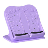 Maxbell Slant Board Calf Stretcher Calf Stretch Wedge Plastic for Legs Calves Heel Purple