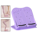 Maxbell Slant Board Calf Stretcher Calf Stretch Wedge Plastic for Legs Calves Heel Purple
