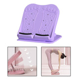Maxbell Slant Board Calf Stretcher Calf Stretch Wedge Plastic for Legs Calves Heel Purple
