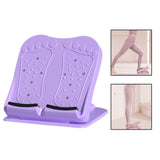 Maxbell Slant Board Calf Stretcher Calf Stretch Wedge Plastic for Legs Calves Heel Purple