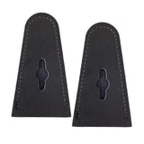 Maxbell PU Leather Bow Tip Protector Cover Long Bows for Shooting Hunting Supplies Black