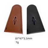 Maxbell PU Leather Bow Tip Protector Cover Long Bows for Shooting Hunting Supplies Black