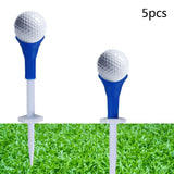 Maxbell Set of 5Pcs Golf Tees Golf Ball Holder Adjustable Training Sports Accessory