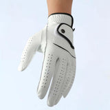 Maxbell Men Left Hand Golf Glove Anti Slip Adjustable Elastic PU Leather Comfortable 24