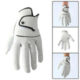 Maxbell Men Left Hand Golf Glove Anti Slip Adjustable Elastic PU Leather Comfortable 24