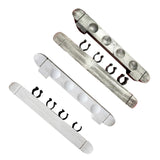 Maxbell 2x Pool Cue Rack Wooden Stand Storage Table Sticks Wall Mounted Cue Clips White