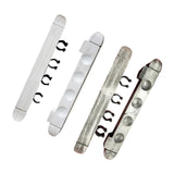 Maxbell 2x Pool Cue Rack Wooden Stand Storage Table Sticks Wall Mounted Cue Clips White