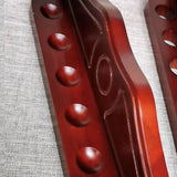 Maxbell Snooker Pool Cue Rack Rod Organizer Wooden Storage Wall Mounted Table Sticks