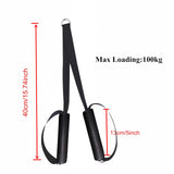 Maxbell Fitness Tricep Rope Pull Down Cable Machine Attachment Workout Tricep Strap