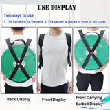 Maxbell Weighting Vest Strap Weightlifting Portable Muscle for Training Pull Ups