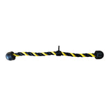 Maxbell 27Inches Gym Triceps Rope for Cable Pulley System Pulldown Machine Handle Colorful 1100mm×28mm