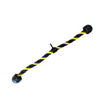 Maxbell 27Inches Gym Triceps Rope for Cable Pulley System Pulldown Machine Handle Colorful 1100mm×28mm