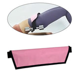 Maxbell Hip Thrust Belt Fittings Cushion Durable for Kettlebell Weightlifting Women Pink