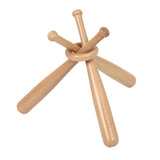 Maxbell Wooden Mini Baseball Bat Stand and Circles Bracket Golf Baseball Holder