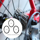 Maxbell 3x Bicycle Cassette Flywheel Washer Hub Spacer Tools for 1/1.5/2mm