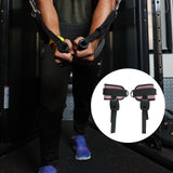 Maxbell 2 Pieces Ankle Straps Pedal Rope Glute Exercises Workout Ankle Cuff Set Pink